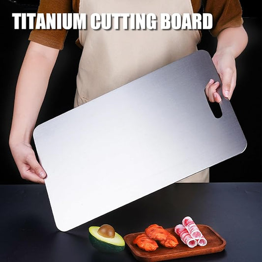 SHIRIA Titanium Cutting Board, Cutting Boards For Kitchen, Double-Sided Titanium Cutting Board for Cutting Vegetables And Meat (14 * 10 in)