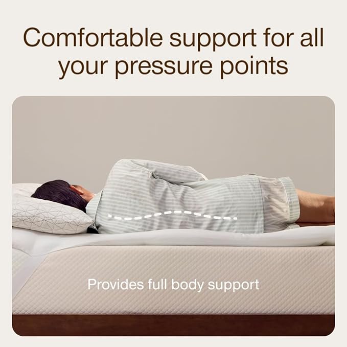 Coop Home Goods Essence Down Alternative Mattress Topper Twin XL, Plush 2-Inch Gusset and Baffle Box Design for Even Support and Comfort, Premium Bed Topper for Pressure Relief, Oeko-TEX Certified