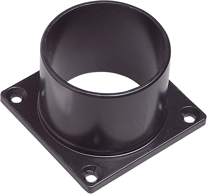 Oak Creek Outdoor Light and Pier Base Bundle – Traditional Clear Glass – for Driveways, Yards, Patios and Porches, Textured Black – Design House, 589861