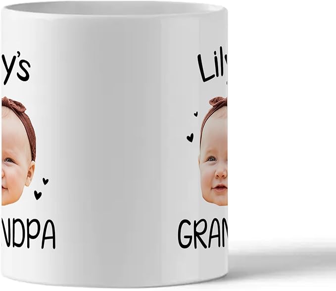 Personalized Dad to Papa Mug - Custom Est Year Coffee Mug for New Grandpa - First Time Grandfather Gift - Custom Grandparent - Keepsake for Him