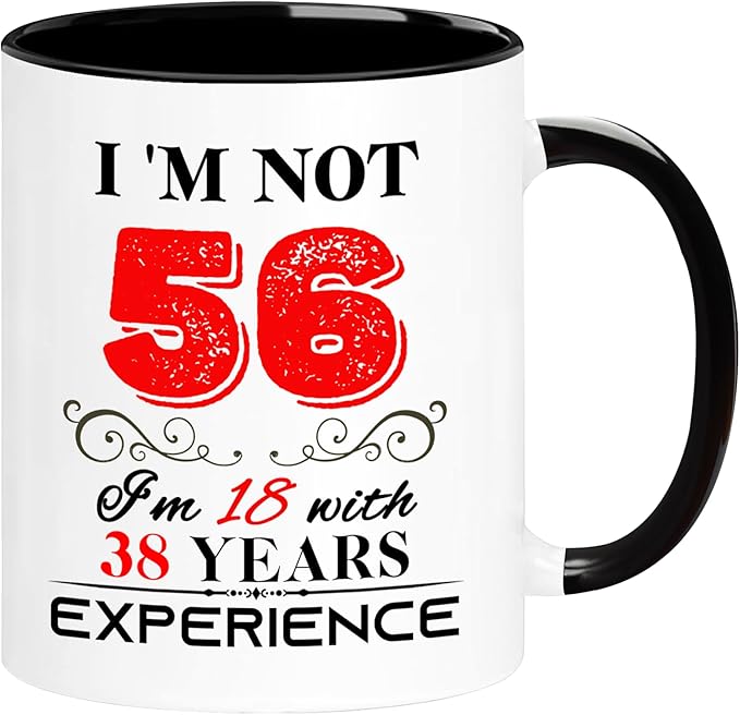 1969 56th Birthday Mug for Women Men, Turning 56 Year Old Birthday Gifts for Mom, Dad, Grandma, Grandpa, Wife, Husband, Daughter, Sister, Best Friends, Coworkers, Her, Him, 11oz Coffee Cup