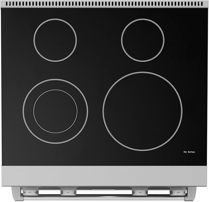 THOR Kitchen Professional 30-Inch Electric Range in Stainless Steel - Model ARE30