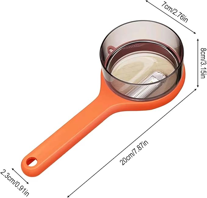 2026 New Peeling Knife with Storage Box, Vegetable Peeler with Container, Fruit & Vegetable Peeler with Catcher, Double-Sided Stainless Steel Multi-Function Kitchen Peele (2Pcs-a)