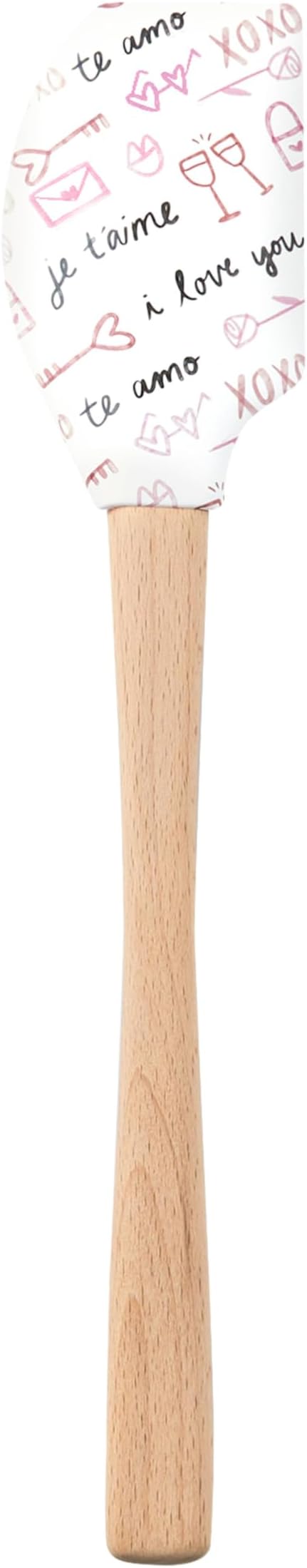 Tovolo Love Script Spatula, Kitchen Utensil for Food and Meal Prep, Baking, Mixing, Turning, and More