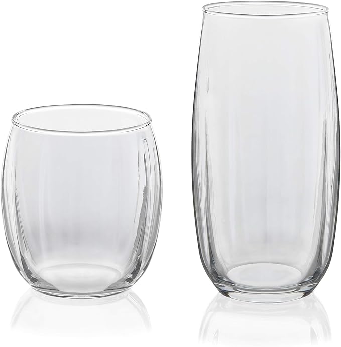 Libbey Samba 16-piece Drinkware Glass Set