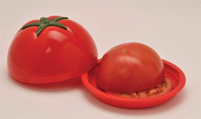 Joie Fresh Pod Tomato Storage Container, Keeps Leftover Half Flavorful and Firm in Fridge, Reusable Kitchen Gadget, BPA Free, Dishwasher Safe