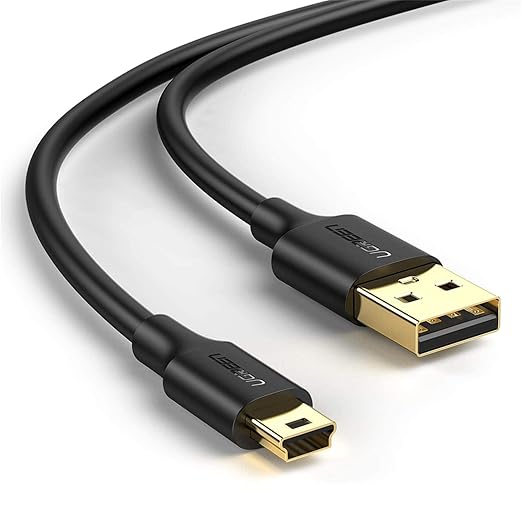 UGREEN Mini USB Cable 6 FT,USB Mini Cable Mini USB 2.0 Cable Compatible with Garmin Nuvi GPS,SatNav,Dash Cam,Camera,PS3 Controller,Hard Drive,GoPro Hero 3+,PDA