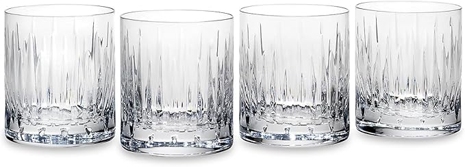 Reed & Barton Crystal Set of Double Old Fashions, Set of 4