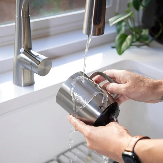 Ember Mug 2, 14 oz, Temperature Control Smart Mug, Stainless Steel