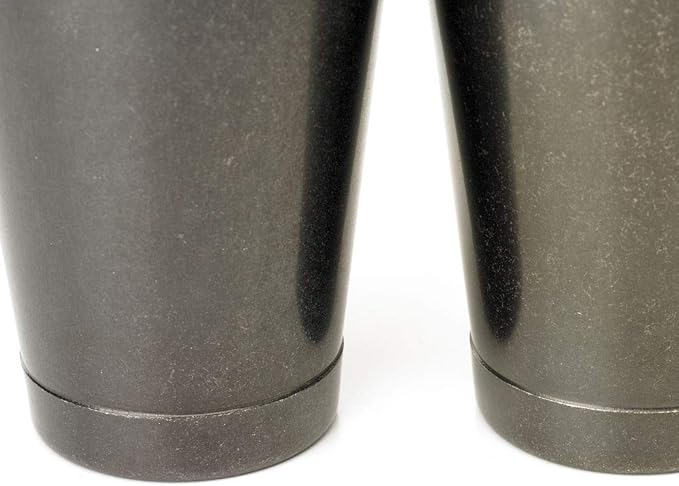 Barfly Cocktail Tin, Set (18 oz and 28 oz), Vintage Black