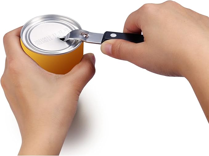Can Punch Bottle Opener, Manual Stainless Steel Can Opener 3 Pack