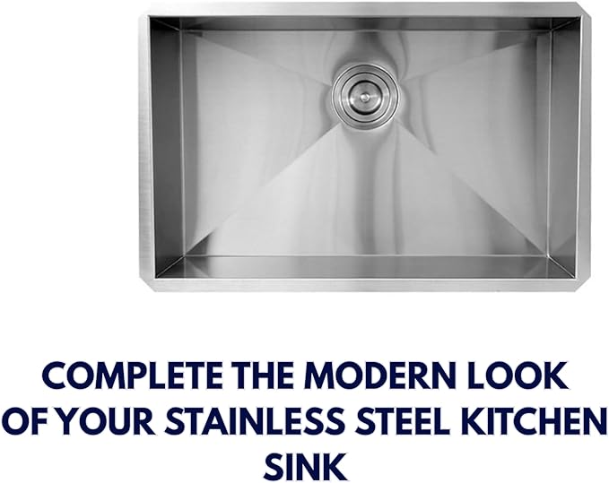 Nantucket Sinks NS35CD 3.5-Inch Deluxe Colander Drain, Stainless Steel