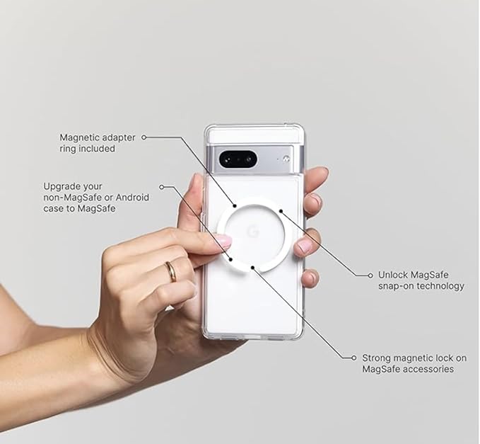 PopSockets PowerPack for MagSafe, Portable Phone Charger, Magnetic Wireless Portable Charger, 5000mAh - Curled Up with A Good Book