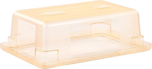 Carlisle FoodService Products CFS 10611C22 StorPlus Color-Coded Food Box Storage Container Only, 3.5 Gallon, 18" x 12" x 6", Yellow (Pack of 6)