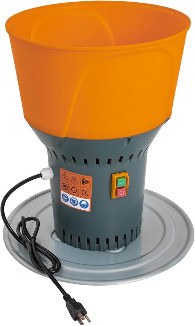 50l Grain Mill Grinder, 1000w Electric Grain Grinder Mill, Corn Grinder Mill, With 5 Grinder Sieves, Pure Copper Machine,With Wrench, For Grinding Dry, Wheat, Rice, Sorghum, And Other Crops On Farms