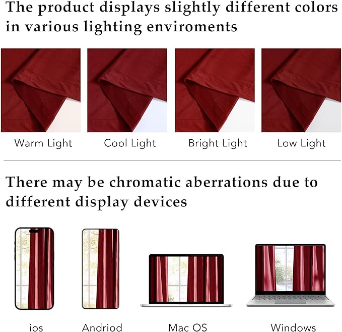 NICETOWN Red Burgundy Velvet Blackout Curtains 84 inch Long for Christmas, Back Tab with Pleat Tape Light Blocking Window Treatment for Romantic Decor Noise Reducing Elegant Drapes, 52" Wide, 2 Panel
