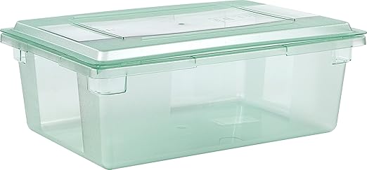 Carlisle FoodService Products 10627C09 StorPlus Color-Coded Food Box Storage Container Lid Only, 26" x 18", Green (Pack of 6)