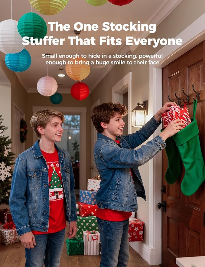 Shower Speaker Bluetooth Waterproof Portable: Birthday Christmas White Elephant Gifts Stocking Stuffers for Adults Teens, IPX7 Loud Sound with Suction Cup Removable, Cool Gadgets with Light-Pink