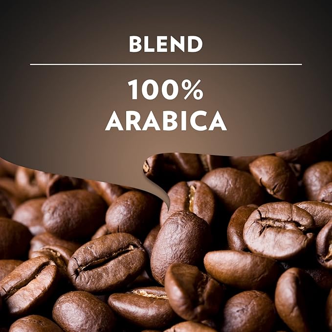 Lavazza Espresso Whole Bean Coffee, Medium Roast, 100% Arabica, 2.2 lb Bag (Pack of 6)