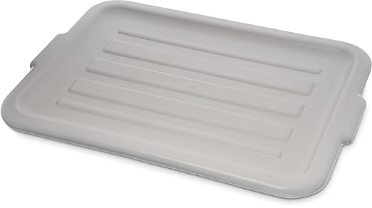 Carlisle FoodService Products 4401223 Comfort Curve Universal Bus/Utility Box Lid, 15" x 20", Gray (Pack of 12)