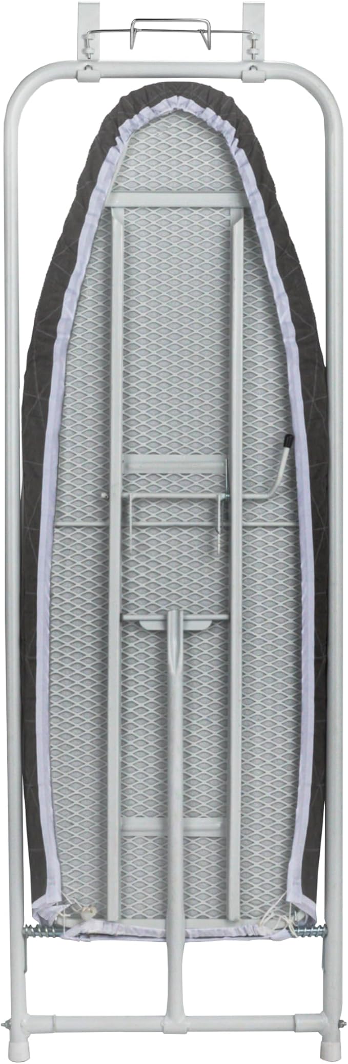 Household Essentials Over The Door Ironing Board, Perfect for Dorms or Small Spaces, White