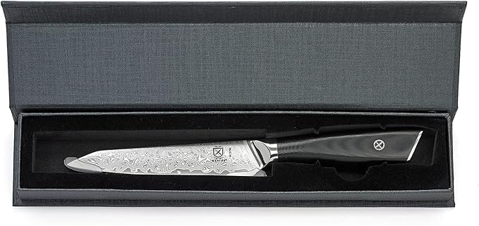 Mercer Culinary M13790 Premium Grade Super Steel, 5-Inch Utility Knife, G10 Handle