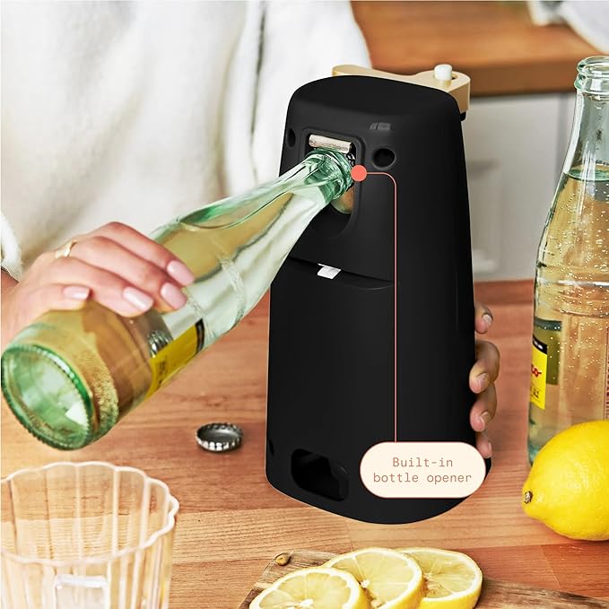 Beautiful Easy-Prep Electric Can Opener (Blavk)