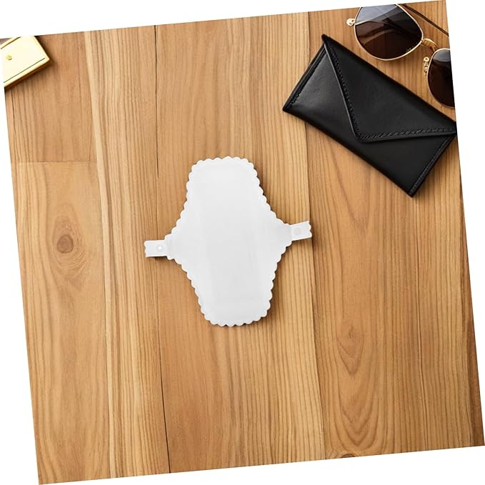 5pcs Cotton Washable Menstrual Pads for Women Leak-Resistant Reusable Cloth Sanitary Towels Soft Fabric Comfortable Period Liners for Different Flow Levels