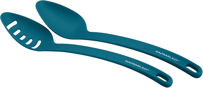 Rachael Ray Nylon Nonstick Tools Set, Marine Blue, 6-Piece, Tools and Gadgets