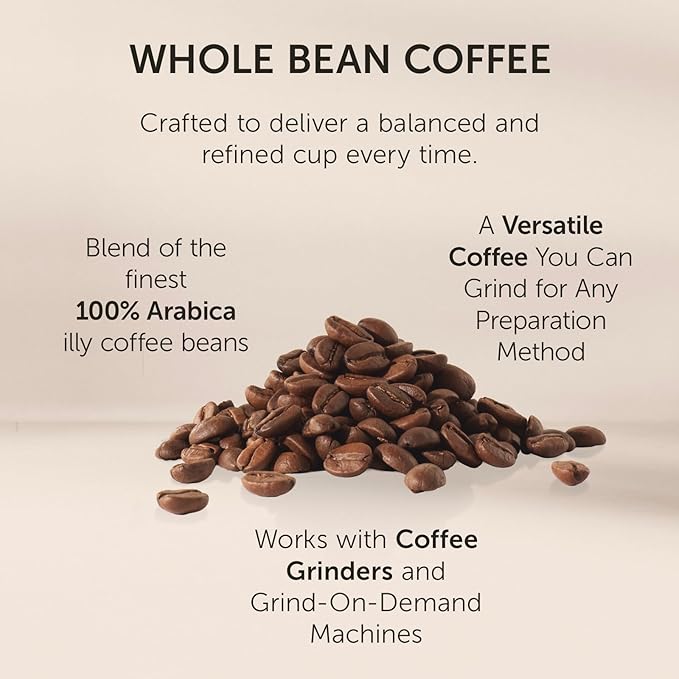 illy Arabica Selections Nicaragua Whole Bean Coffee, 100% Arabica Bean Single Origin Coffee, No Preservatives, 8.8oz (Pack of 1)
