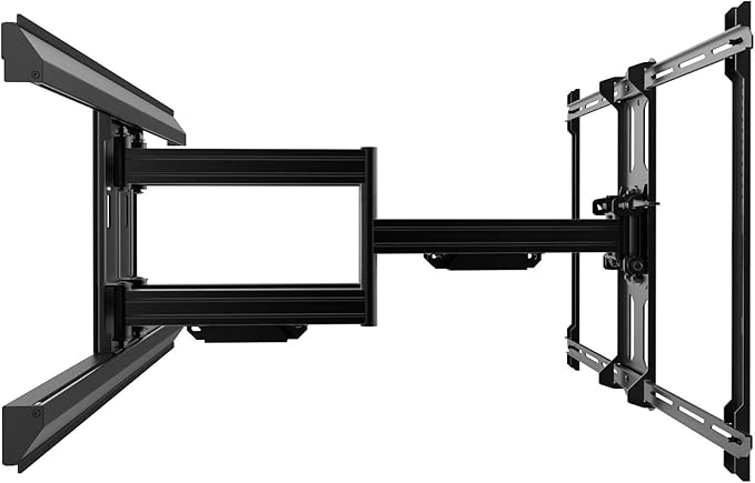 Kanto PMX700 Pro Series Full Motion Articulating TV Wall Mount for 50" to 100" TVs | Adjustable Positioning | Integrated Cable Management | Toolless Tilt