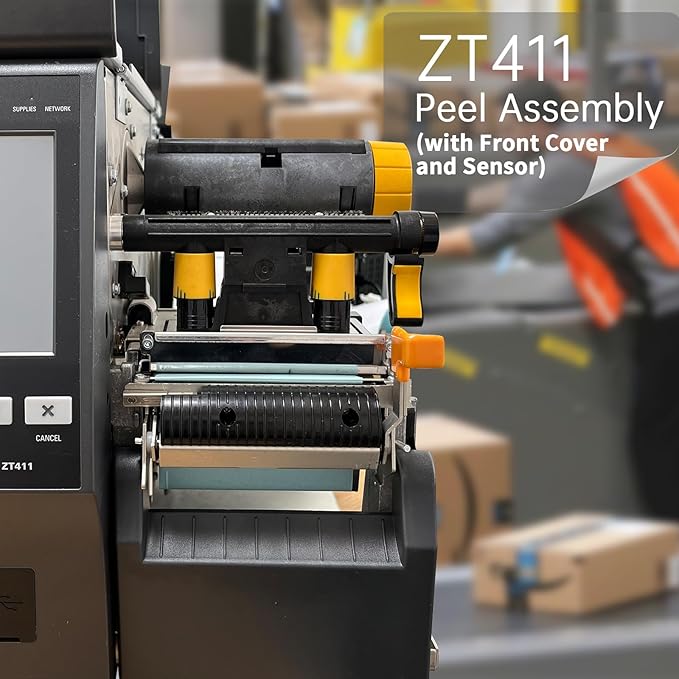 P1105147-019 Peel Assembly for Zebra ZT411 Thermal Label Printer (with Front Cover and Sensor) 203dpi 300dpi 600dpi