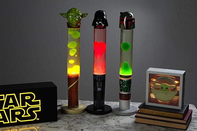 Star Wars Jedi Master Yoda 18-Inch 3D Top Motion Lamp, Mood Light