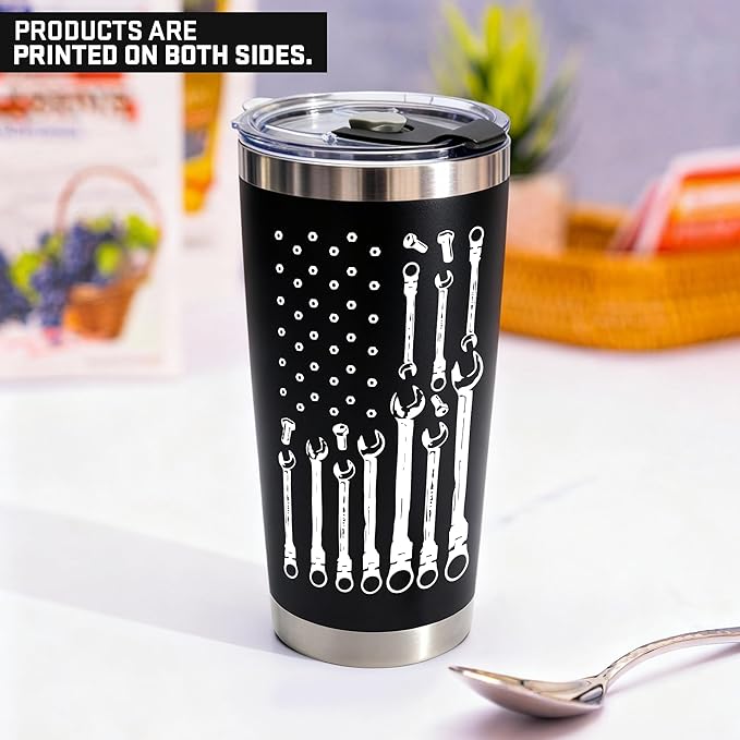 Christmas Gifts for Men, Dad - Birthday Gifts for Mens Unique, Dads Birthday Gift Ideas - Stocking Stuffers for men - 20Oz Men Tumbler Stainless Steel for Father's Day, Christmas, Birthday