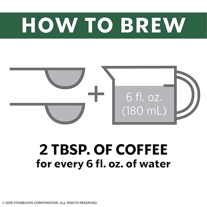 Starbucks Ground Coffee, Veranda Blend, Blonde Roast, 16 Ounce Bags, 2/Pack (32 Ounces Total)