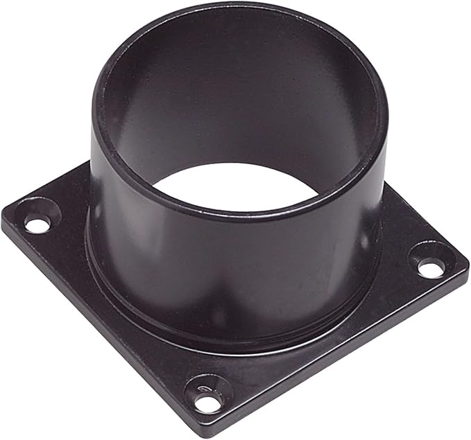 Mayfield Outdoor Post Top Light with 3-Inch Pier Base Mount Fitter, Black – Design House, 590299