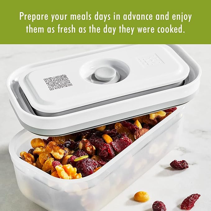 ZWILLING Fresh & Save Plastic Airtight Food Storage Container, Meal Prep Container - Small