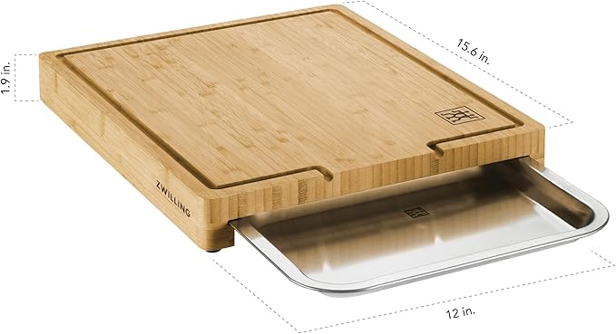 ZWILLING BBQ+ Bamboo Cutting Board with Tray