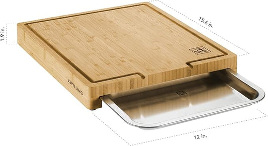 ZWILLING BBQ+ Bamboo Cutting Board with Tray