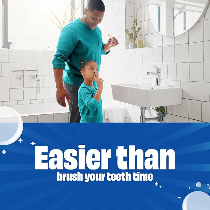 Scrubbing Bubbles Easy Clean Foaming Multipurpose Bleach-Free Bathroom Cleaner, Fast-Acting Foam Cleans Limescale, Dirt and Grime on Showers, Sinks, Toilets, Tiles, Counters, & More, 32oz Spray