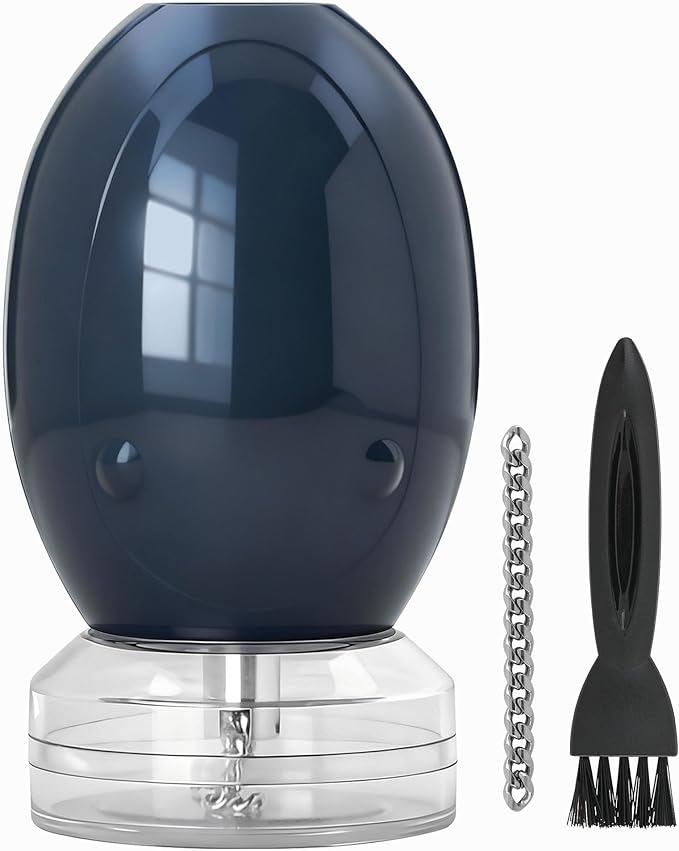 Mamba Electric Grinder. USB Rechargeable Portable One Handed Large Grinder and Spice Mill - Anchor Gray