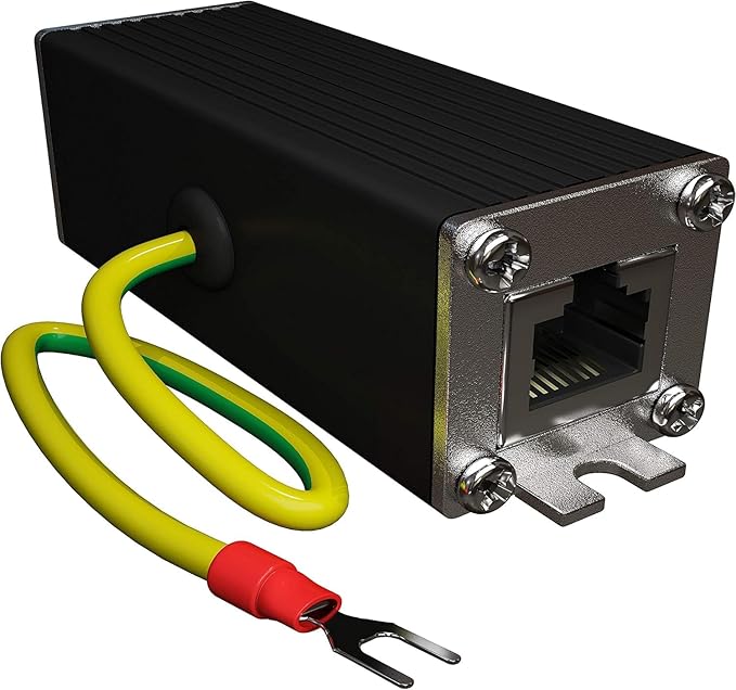 Tupavco Ethernet Surge Protector (2 Pack) 2.5 Gigabit PoE++ 150W
