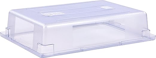 Carlisle FoodService Products CFS 10621C14 StorPlus Color-Coded Food Box Storage Container Only, 8.5 Gallon, 26" x 18" x 6", Blue (Pack of 6)