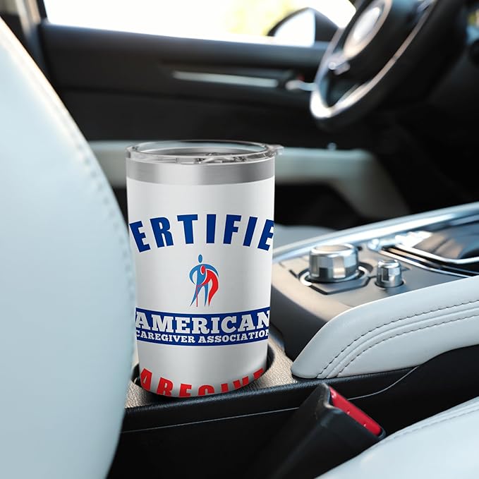 Certified Caregiver (Official ACA Merch) Stainless Steel Insulated Tumbler