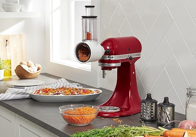KitchenAid Stand Mixer Attachment, KSMVSA Fresh Prep Slicer/Shredder