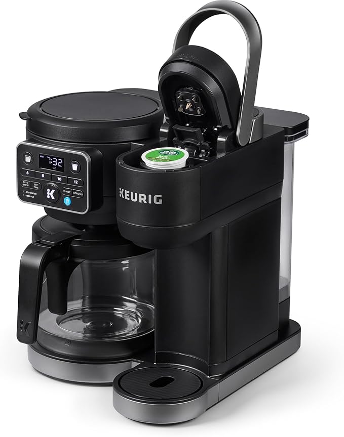 Keurig K-Duo Hot & Iced Single Serve & Carafe Coffee Maker – MultiStream Technology, 72oz Reservoir, Ideal for Holiday Hosting & Gift Giving (Gen 2)