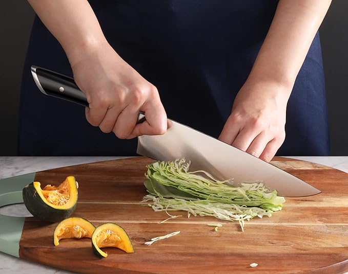 Cangshan HELENA Series German Steel Forged 7-Piece In-Drawer Knife Set (Black)