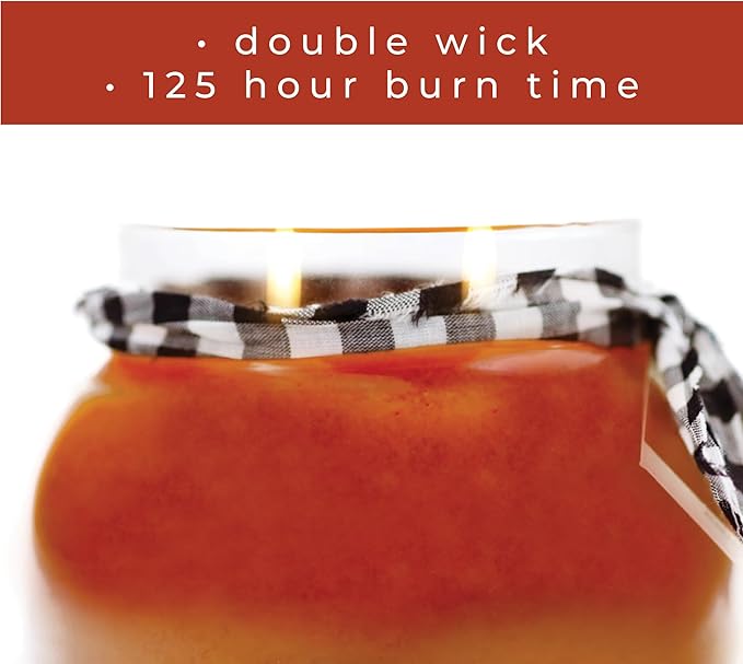 A Cheerful Giver - Whiskey Barrel - 22oz Mama Scented Candle Jar with Lid - Keepers of The Light - 125 Hours of Burn Time, Gift for Women, Brown