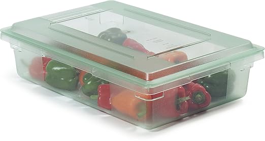 Carlisle FoodService Products 10627C09 StorPlus Color-Coded Food Box Storage Container Lid Only, 26" x 18", Green (Pack of 6)