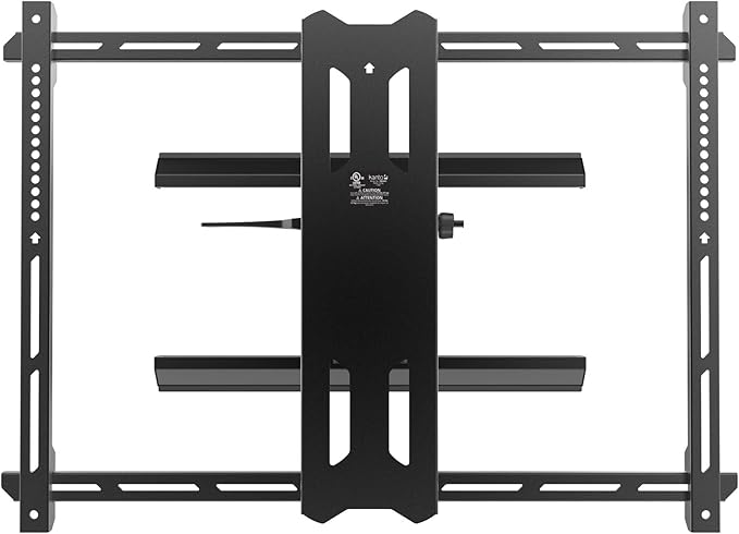 Kanto PMX700 Pro Series Full Motion Articulating TV Wall Mount for 50" to 100" TVs | Adjustable Positioning | Integrated Cable Management | Toolless Tilt